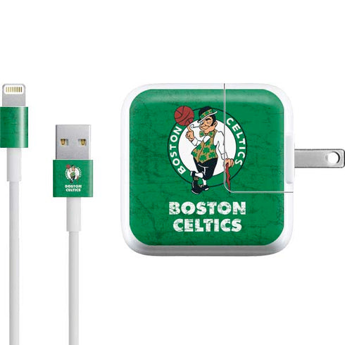 NBA Boston Celtics Green Primary Logo iPad Charger (10W USB) Skin