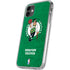 NBA Boston Celtics Green Primary Logo iPhone 11 Clear Case