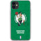 NBA Boston Celtics Green Primary Logo iPhone 11 Clear Case