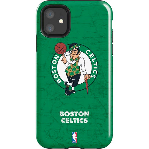 NBA Boston Celtics Green Primary Logo iPhone 11 Impact Case