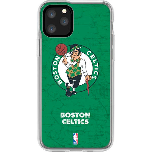 NBA Boston Celtics Green Primary Logo iPhone 11 Pro Clear Case