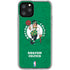 NBA Boston Celtics Green Primary Logo iPhone 11 Pro Clear Case