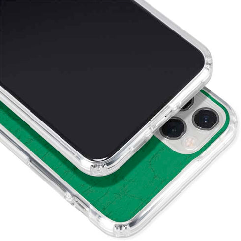 NBA Boston Celtics Green Primary Logo iPhone 11 Pro Clear Case