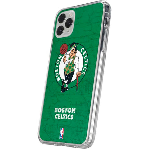 NBA Boston Celtics Green Primary Logo iPhone 11 Pro Clear Case