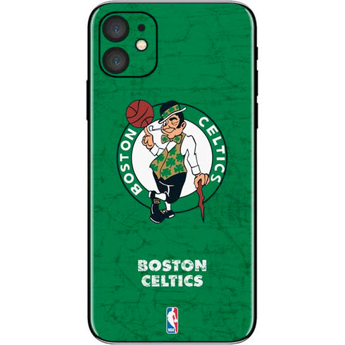 NBA Boston Celtics Green Primary Logo iPhone 11 Skin
