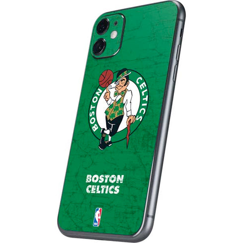 NBA Boston Celtics Green Primary Logo iPhone 11 Skin