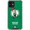 NBA Boston Celtics Green Primary Logo iPhone 12 Clear Case