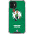 NBA Boston Celtics Green Primary Logo iPhone 12 Clear Case