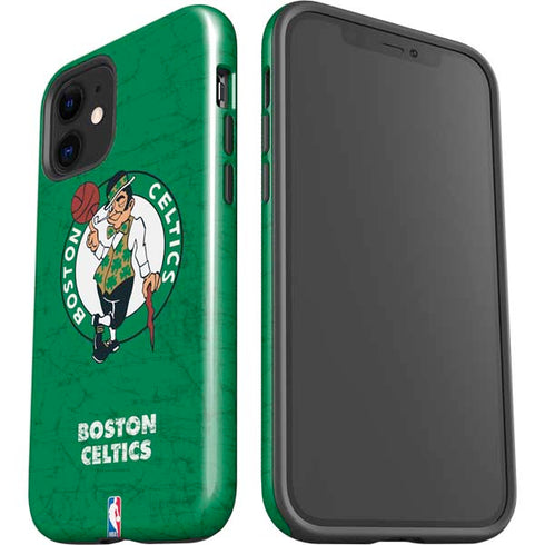 NBA Boston Celtics Green Primary Logo iPhone 12 Impact Case