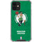 NBA Boston Celtics Green Primary Logo iPhone 12 Mini Clear Case