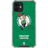 NBA Boston Celtics Green Primary Logo iPhone 12 Mini Clear Case