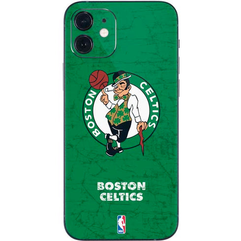 NBA Boston Celtics Green Primary Logo iPhone 12 Mini Skin
