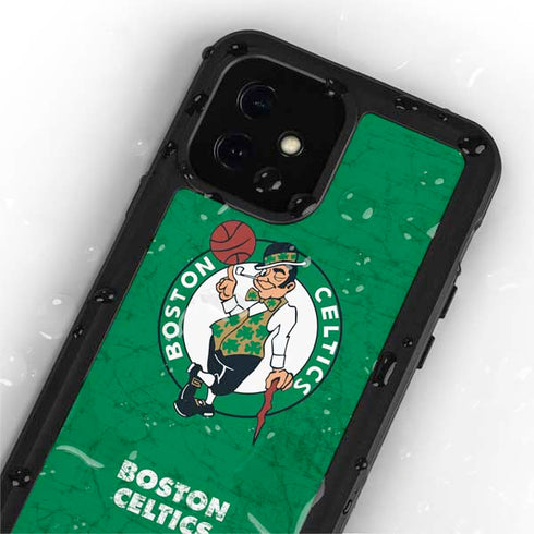 NBA Boston Celtics Green Primary Logo iPhone 12 Mini Waterproof Case