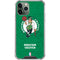 NBA Boston Celtics Green Primary Logo iPhone 12 Pro Clear Case