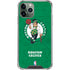 NBA Boston Celtics Green Primary Logo iPhone 12 Pro Clear Case