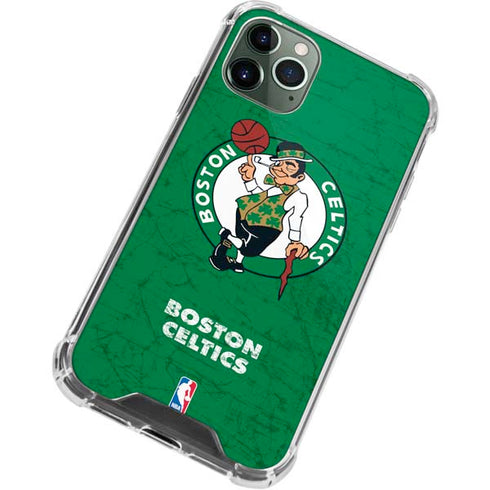 NBA Boston Celtics Green Primary Logo iPhone 12 Pro Clear Case