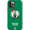 NBA Boston Celtics Green Primary Logo iPhone 12 Pro Impact Case