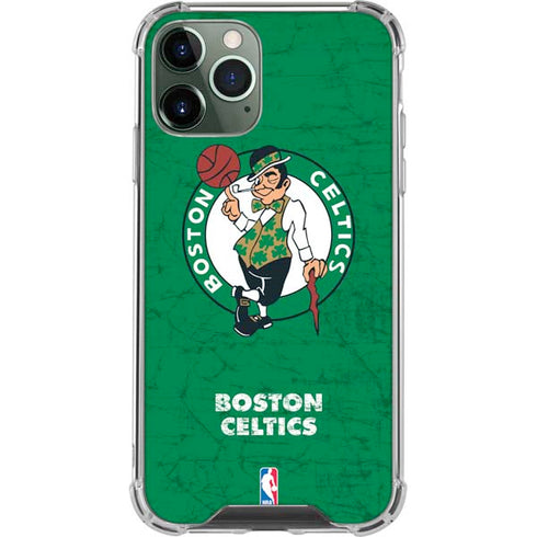 NBA Boston Celtics Green Primary Logo iPhone 12 Pro Max Clear Case