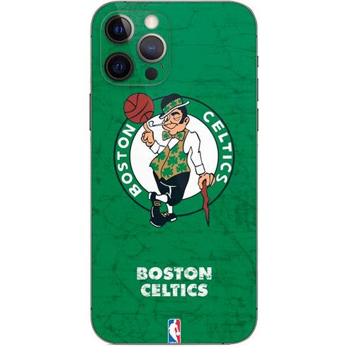NBA Boston Celtics Green Primary Logo iPhone 12 Pro Skin