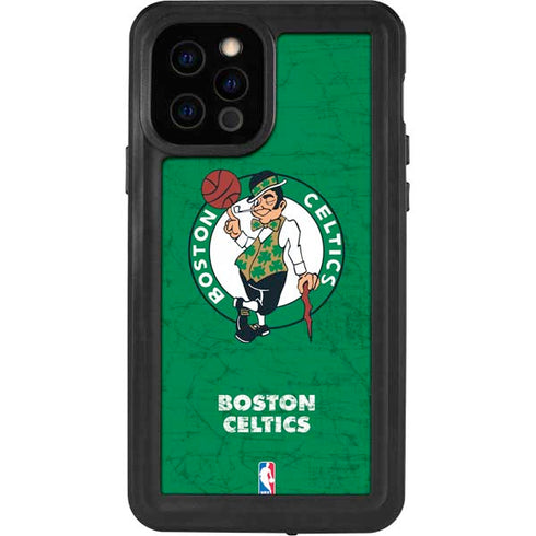 NBA Boston Celtics Green Primary Logo iPhone 12 Pro Waterproof Case
