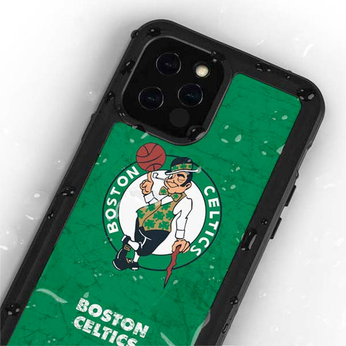 NBA Boston Celtics Green Primary Logo iPhone 12 Pro Waterproof Case