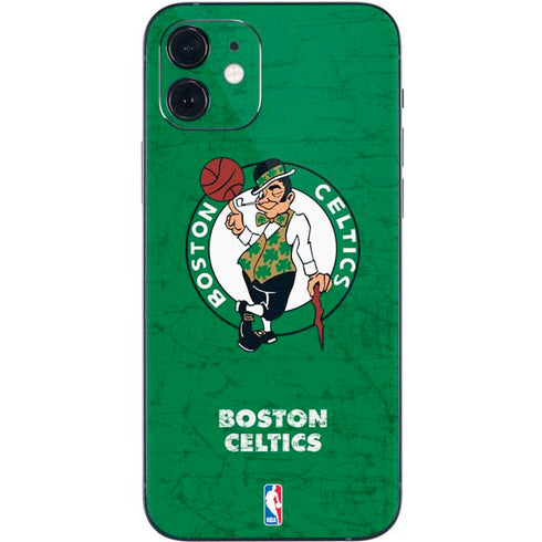 NBA Boston Celtics Green Primary Logo iPhone 12 Skin