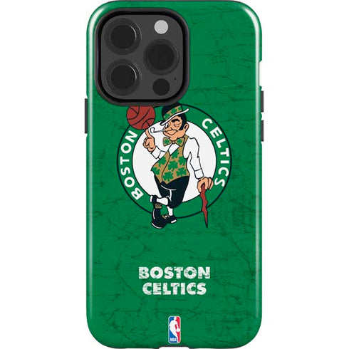 NBA Boston Celtics Green Primary Logo iPhone 13 Pro Impact Case