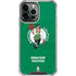 NBA Boston Celtics Green Primary Logo iPhone 13 Pro Max Clear Case