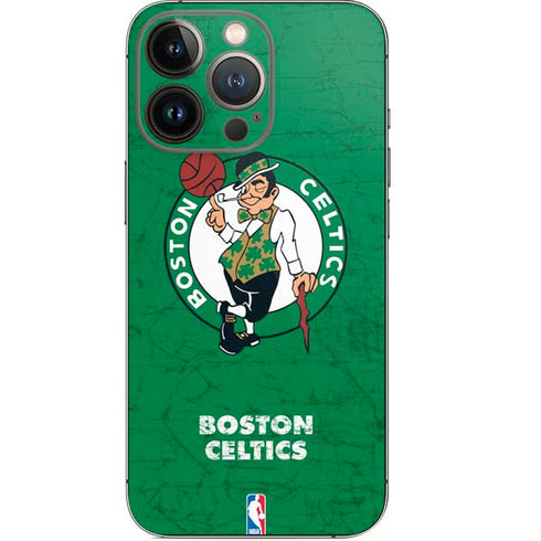 NBA Boston Celtics Green Primary Logo iPhone 13 Pro Skin