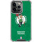 NBA Boston Celtics Green Primary Logo iPhone 15 Pro Clear Case