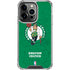 NBA Boston Celtics Green Primary Logo iPhone 15 Pro Clear Case