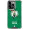 NBA Boston Celtics Green Primary Logo iPhone 14 Pro Clear Case