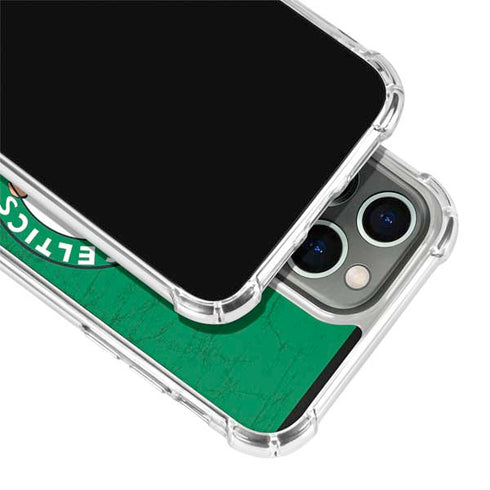 NBA Boston Celtics Green Primary Logo iPhone 15 Pro Clear Case
