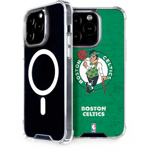 NBA Boston Celtics Green Primary Logo iPhone 15 Pro MagSafe Case