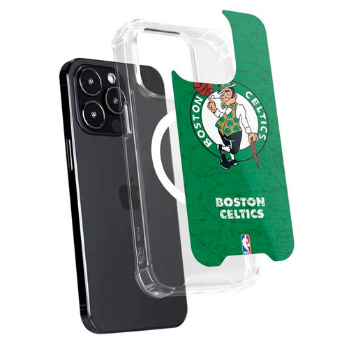 NBA Boston Celtics Green Primary Logo iPhone 15 Pro MagSafe Case