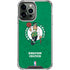 NBA Boston Celtics Green Primary Logo iPhone 14 Pro Max Clear Case