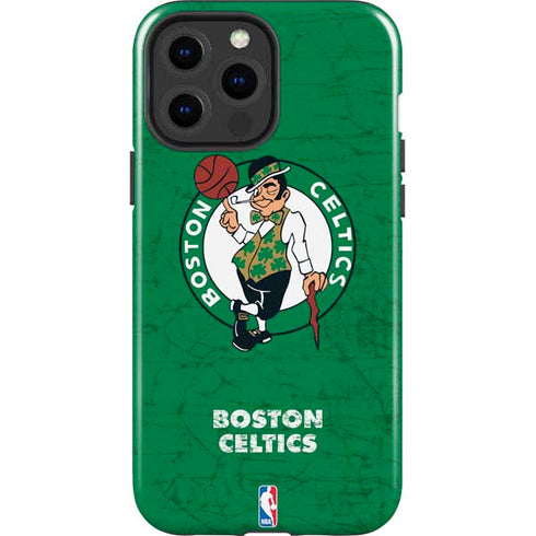 NBA Boston Celtics Green Primary Logo iPhone 15 Pro Max Impact Case