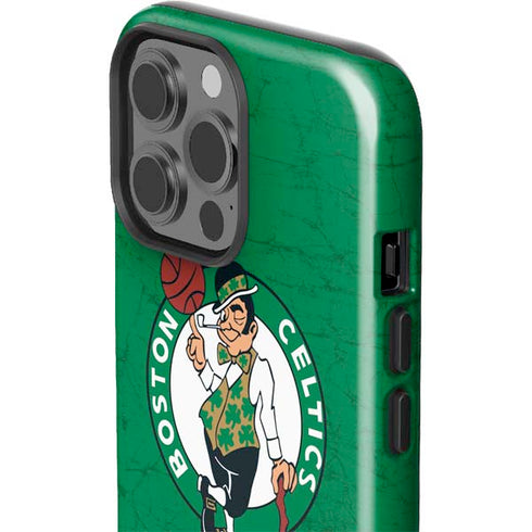 NBA Boston Celtics Green Primary Logo iPhone 15 Pro Max Impact Case