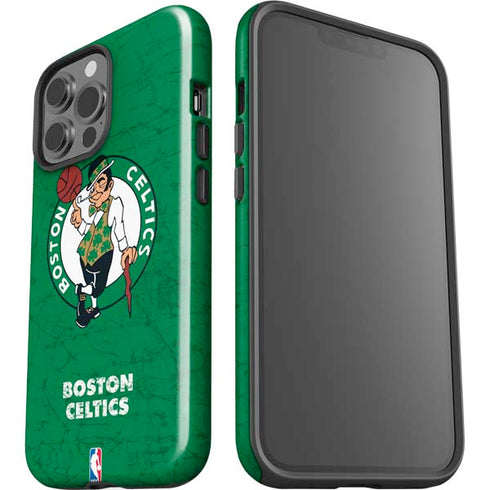 NBA Boston Celtics Green Primary Logo iPhone 15 Pro Max Impact Case