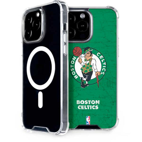 NBA Boston Celtics Green Primary Logo iPhone 14 Pro Max MagSafe Case