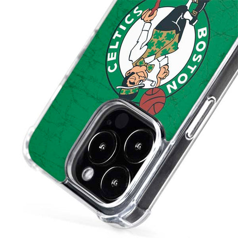 NBA Boston Celtics Green Primary Logo iPhone 15 Pro Max MagSafe Case