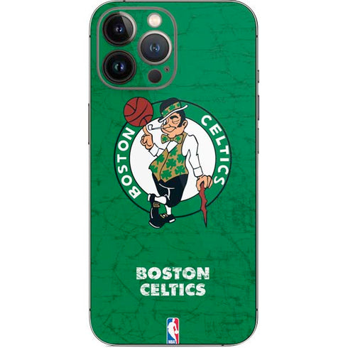 NBA Boston Celtics Green Primary Logo iPhone 14 Pro Max Skin