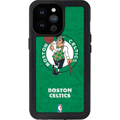 NBA Boston Celtics Green Primary Logo iPhone 14 Pro Max Waterproof Case