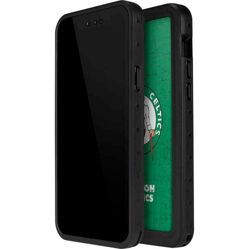 NBA Boston Celtics Green Primary Logo iPhone 14 Pro Max Waterproof Case