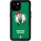 NBA Boston Celtics Green Primary Logo iPhone 15 Plus Waterproof Case