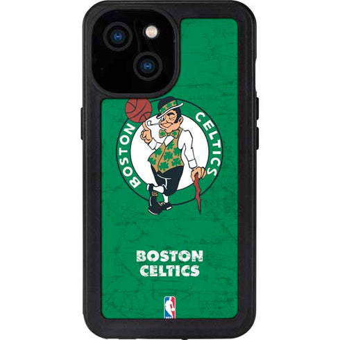 NBA Boston Celtics Green Primary Logo iPhone 15 Waterproof Case