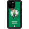 NBA Boston Celtics Green Primary Logo iPhone 15 Waterproof Case