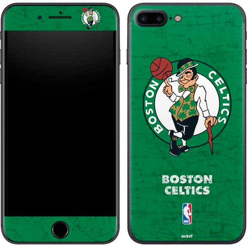 NBA Boston Celtics Green Primary Logo iPhone 8 Plus Skin