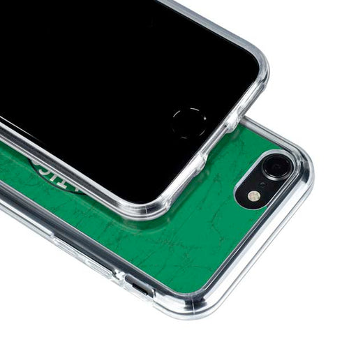 NBA Boston Celtics Green Primary Logo iPhone SE (2nd & 3rd Gen) Clear Case