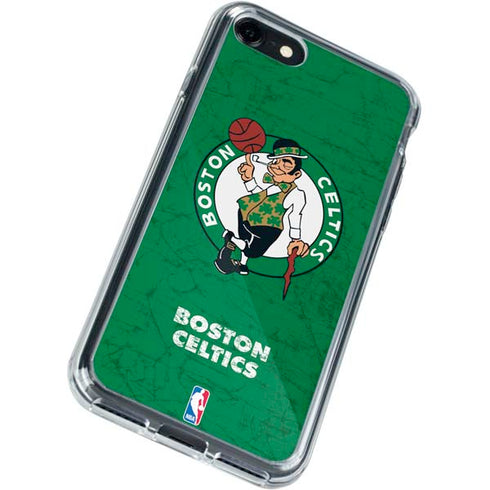 NBA Boston Celtics Green Primary Logo iPhone SE (2nd & 3rd Gen) Clear Case
